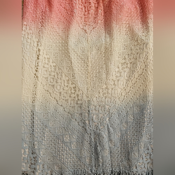 Ombre Lace Lined Skirt - Picture 3 of 9